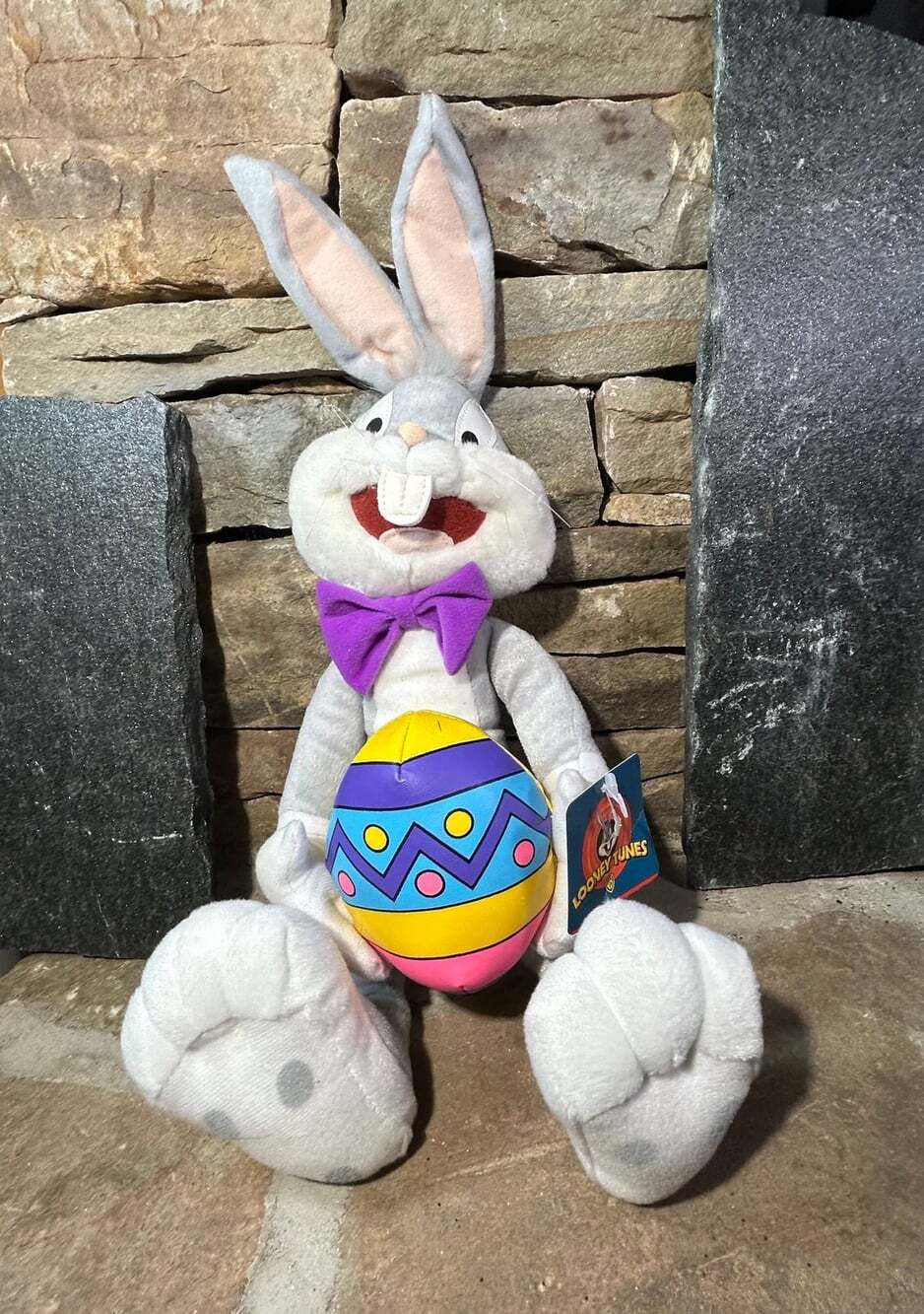 Bugs Bunny Easter egg plush 2002
